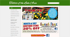 Desktop Screenshot of lakeareatidbits.com